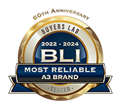 BLI 2022 2024 A3 Most Reliable Brand
