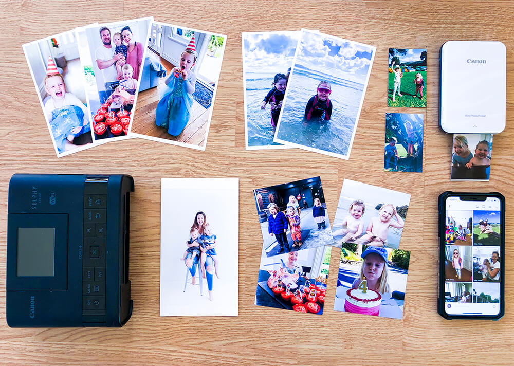 Canon Selphy printer used for scrapbooking