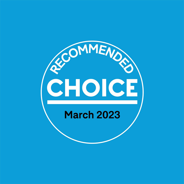 Choice Recommended Award March 2023 icon