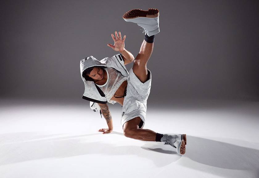 Image of a dancer doing a break dance move