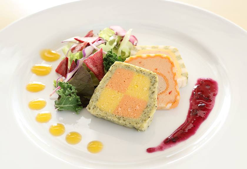 Image of food with fancy plating