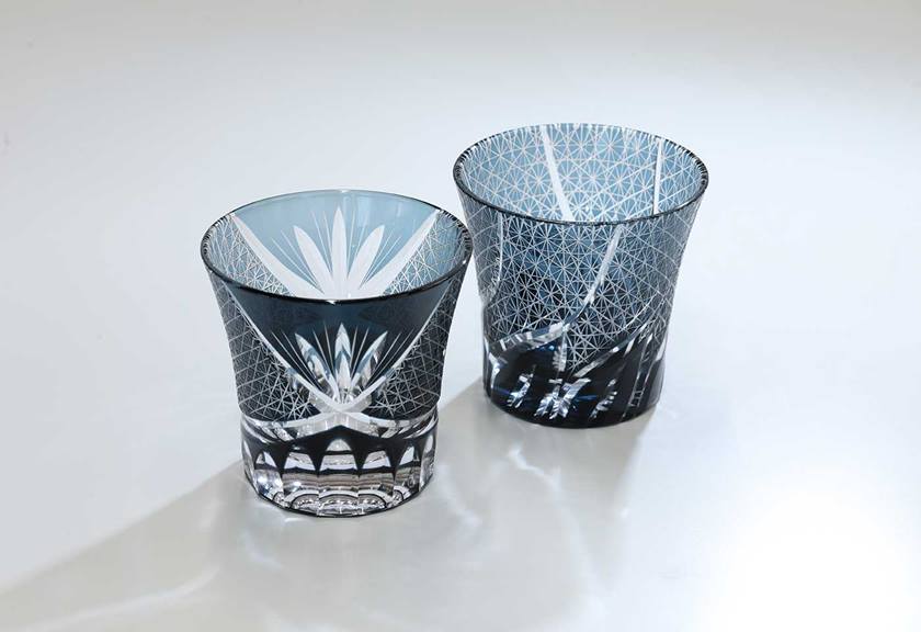 Image of drinking glasses with intricate detailings