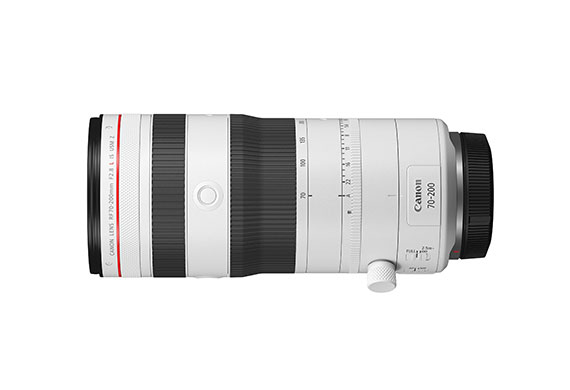 Product image of RF 70-200mm f/2.8L IS USM Z telephoto lens in white