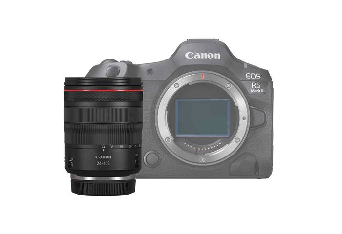 Product image of EOS R5 Mark II Kit with RF 24-105mm f/4L IS USM lens