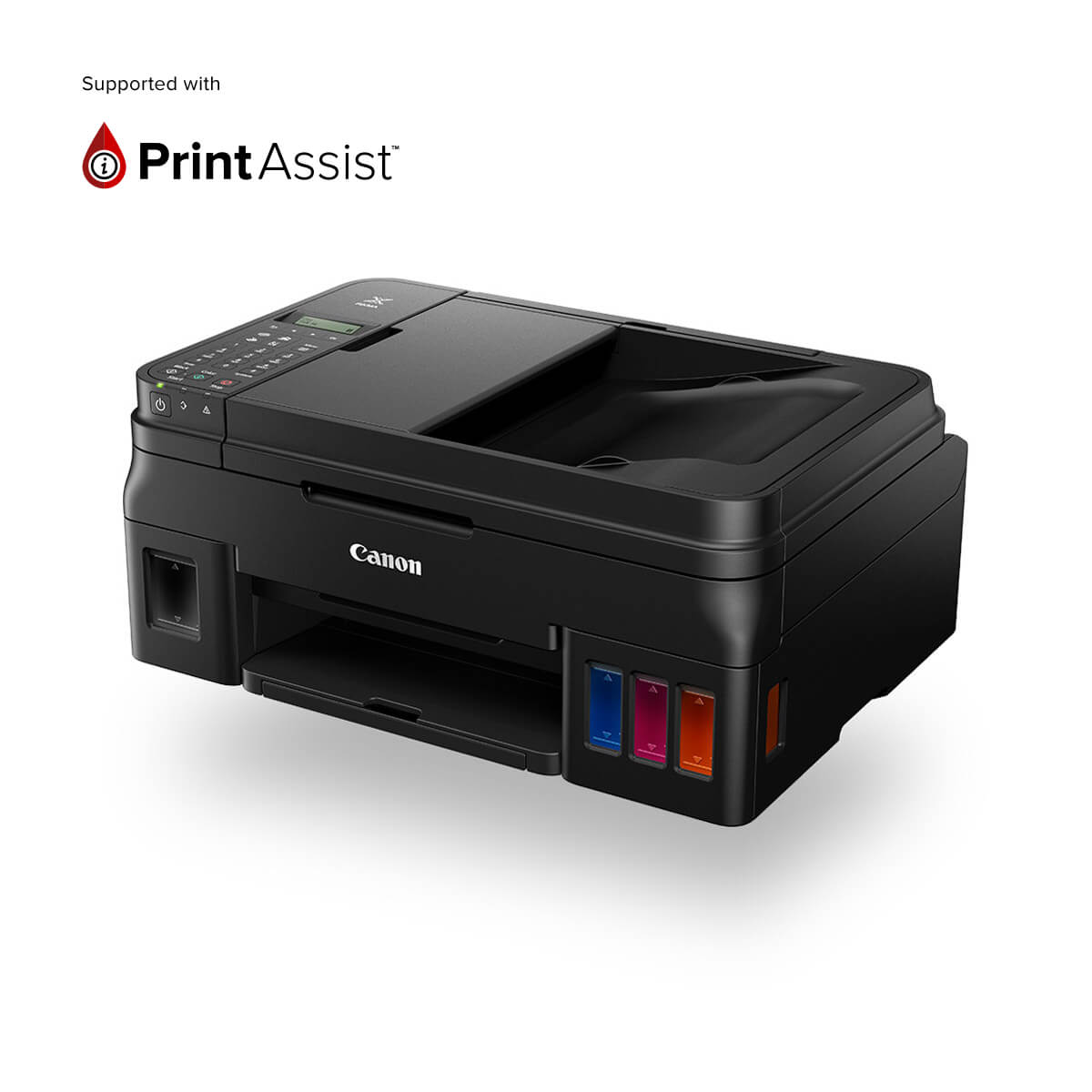 New Canon 0630C053 PIXMA G3202 Wireless MegaTank All-In-One Printer  Print/Copy/Scan Ink-jet Color 4-ink 4800 X 1200 DPI Borderless Copy USB  Wi-Fi Windows Android | Canon Pixma Megatank G3501 | sincovaga.com.br