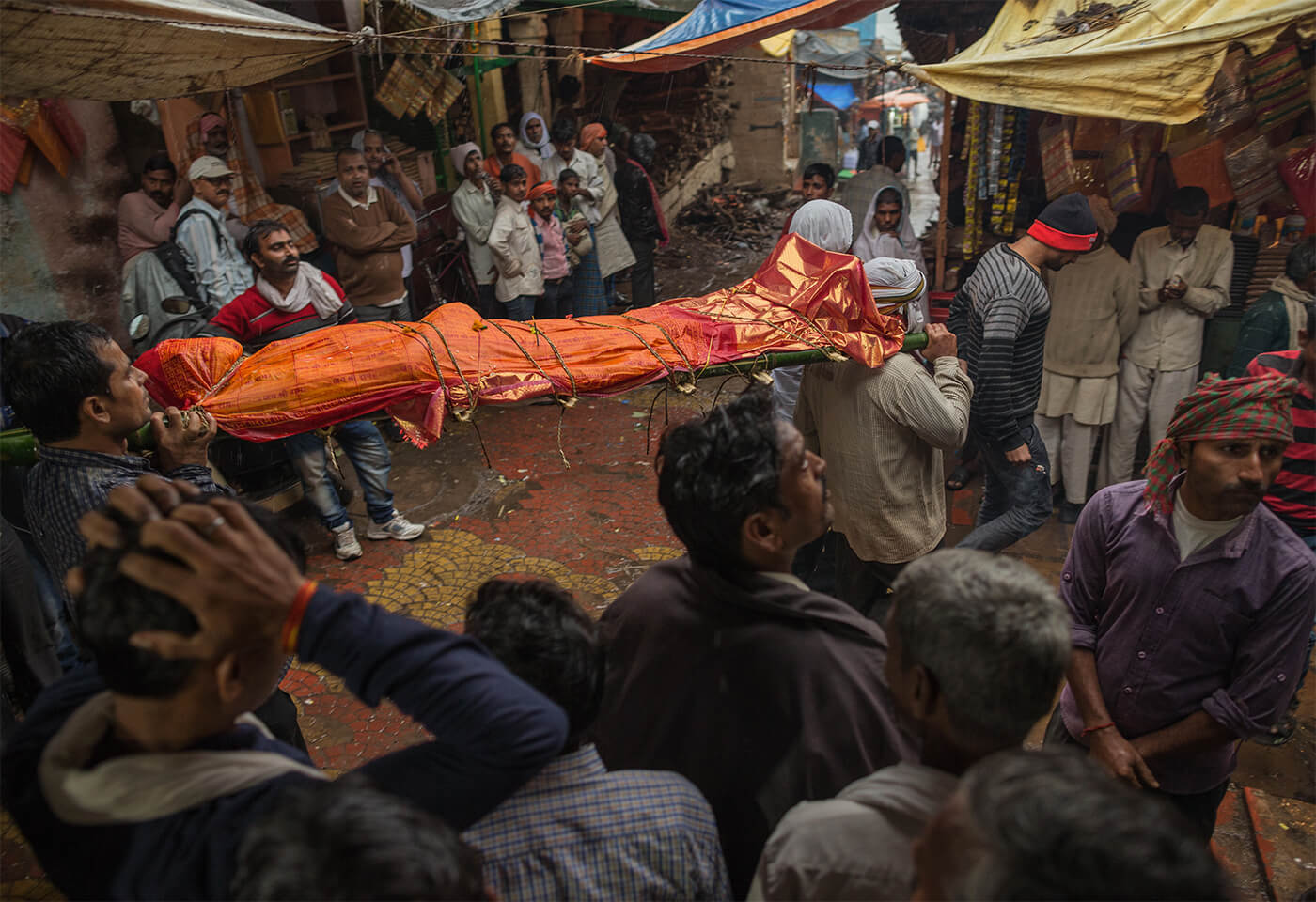 Tales by Light image of funeral ceremony