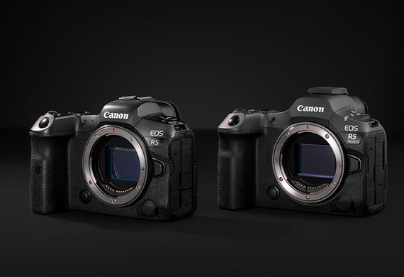EOS R5 and EOS R5 Mark II mirrorless cameras