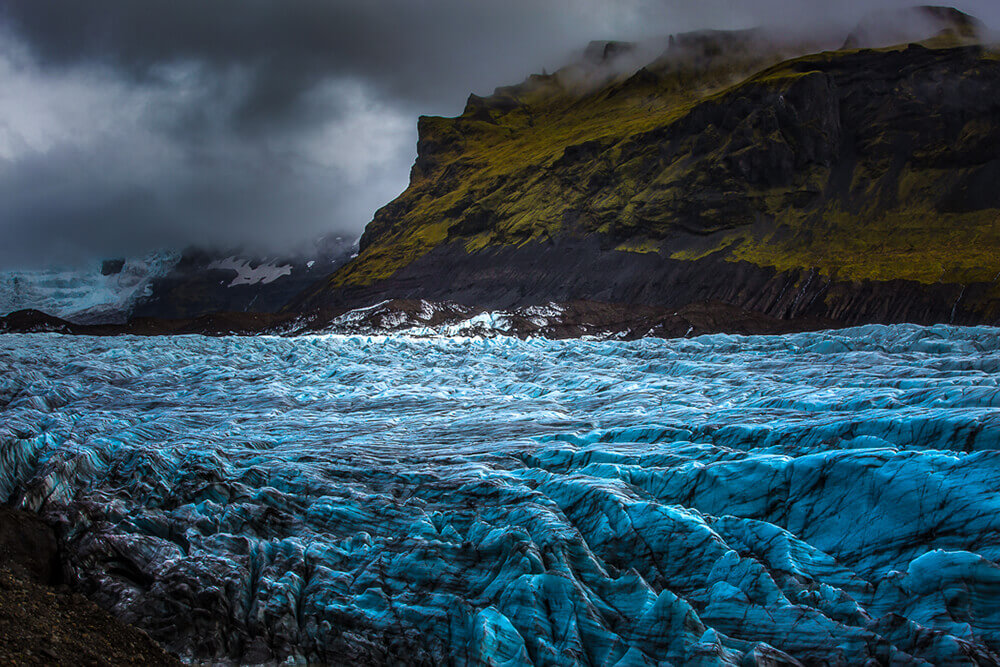 Photo of Vatnajökull Glacier. Shot by Steph Vella